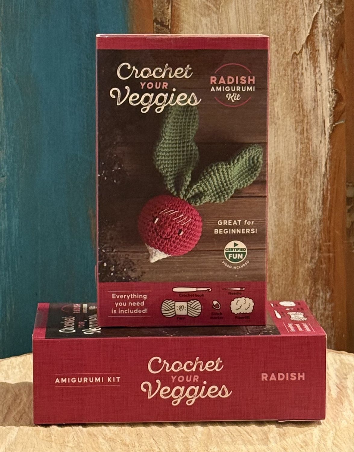 Crochet Veggies Radish