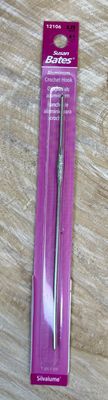 Silvalume - 6" Crochet Hook B (2.25mm)