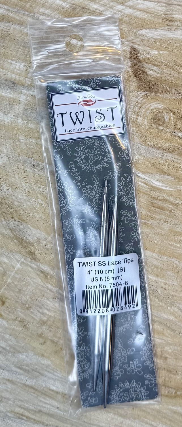 4" TWIST Needle Tips - 7504 8 US (5mm)