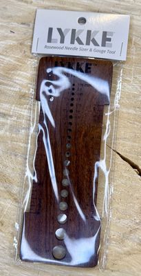 Rosewood Needle Gauge
