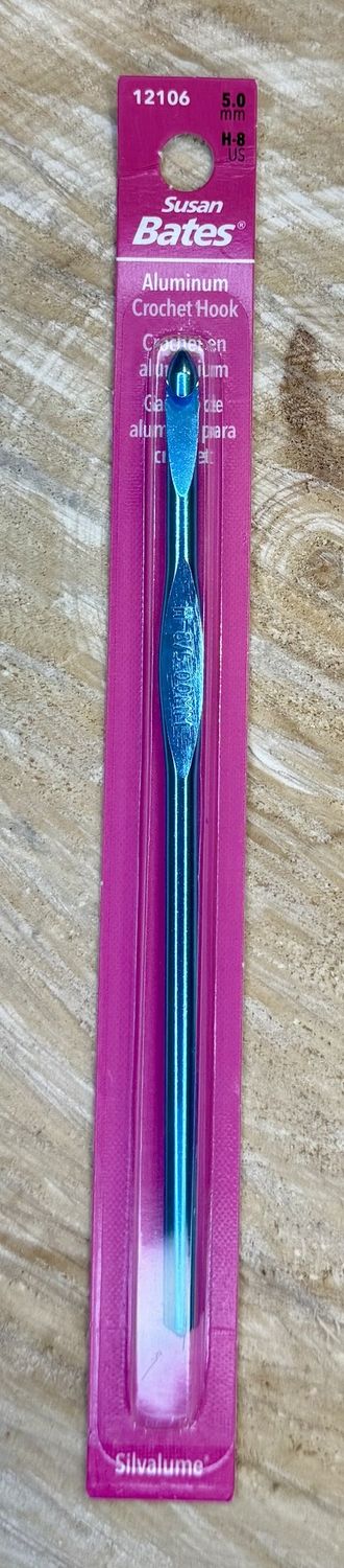 Silvalume - 6" Crochet Hook H (5mm)