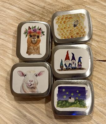 Small Tin Sassy Sheep