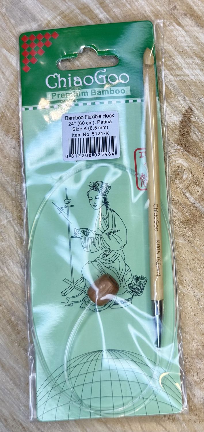 Bamboo - 24" Flexible Hook - K (6.5 mm)
