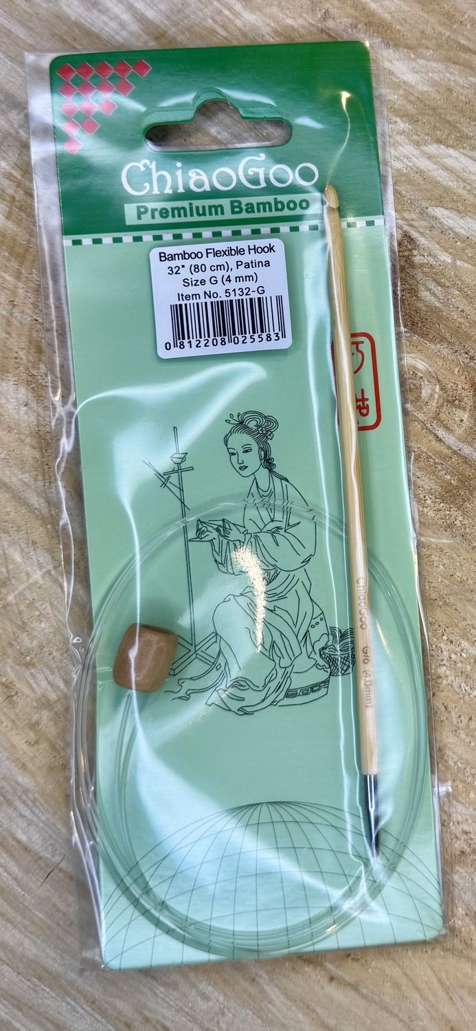Bamboo - 32" Flexible Hook - G (4 mm)
