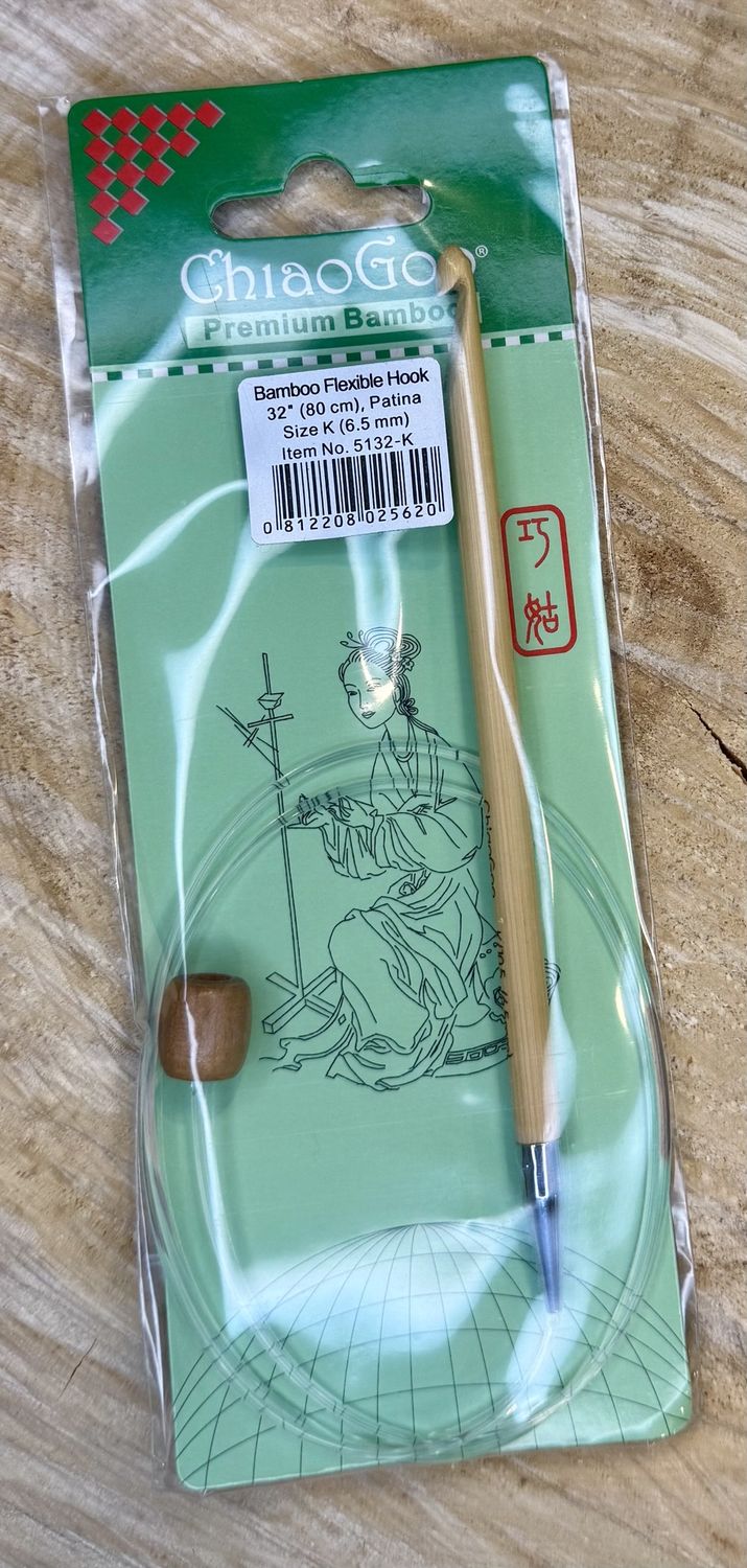 Bamboo - 32" Flexible Hook - K (6.5 mm)