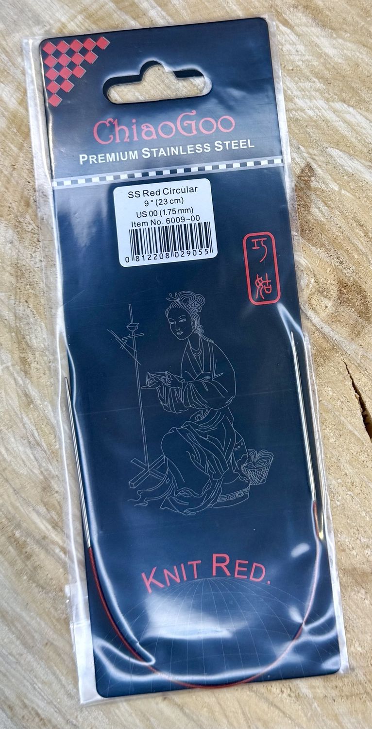 SS Red Circular 9" - US 00 (1.75 mm)