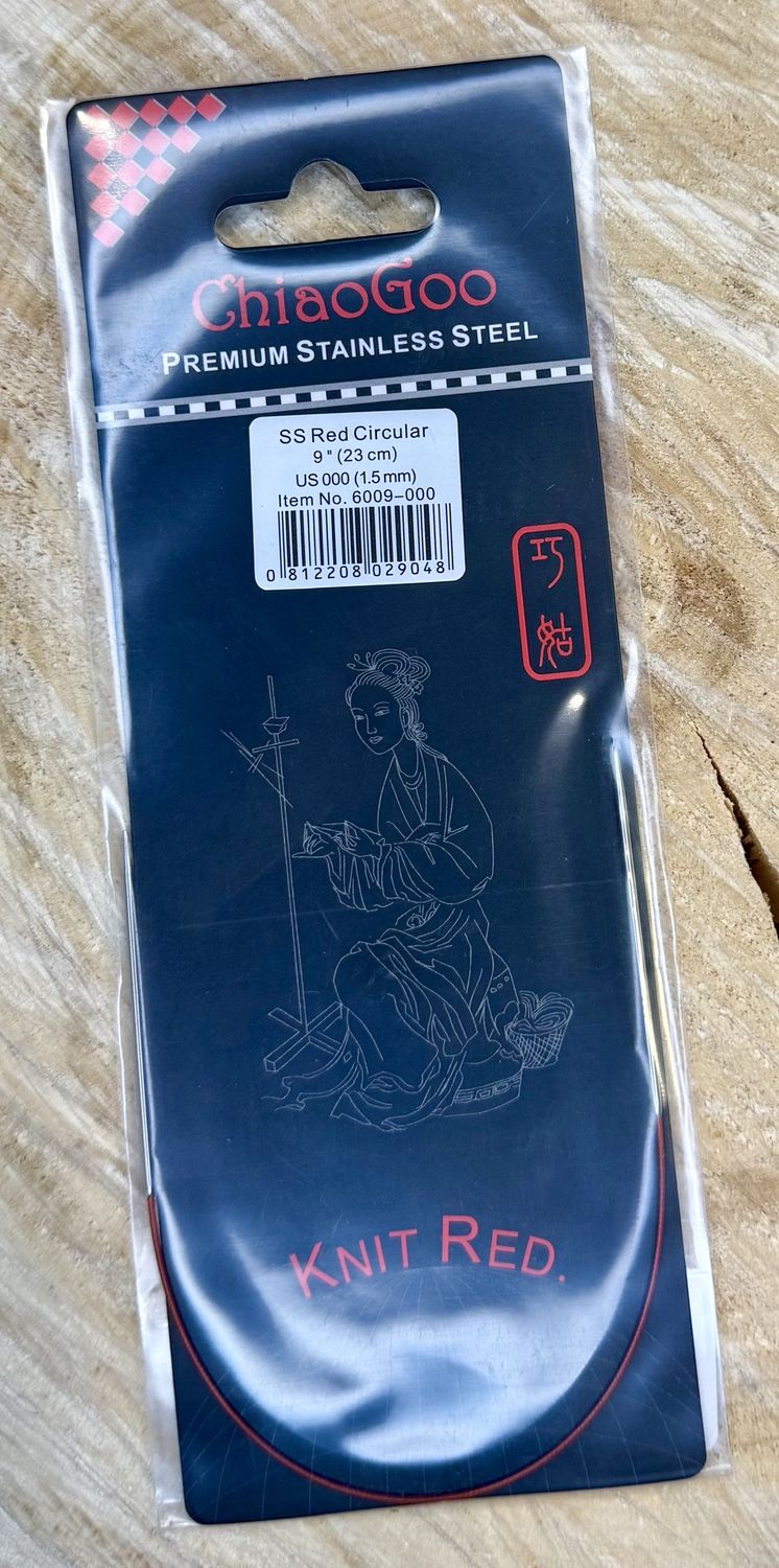 SS Red Circular 9" - US 000 (1.5 mm)