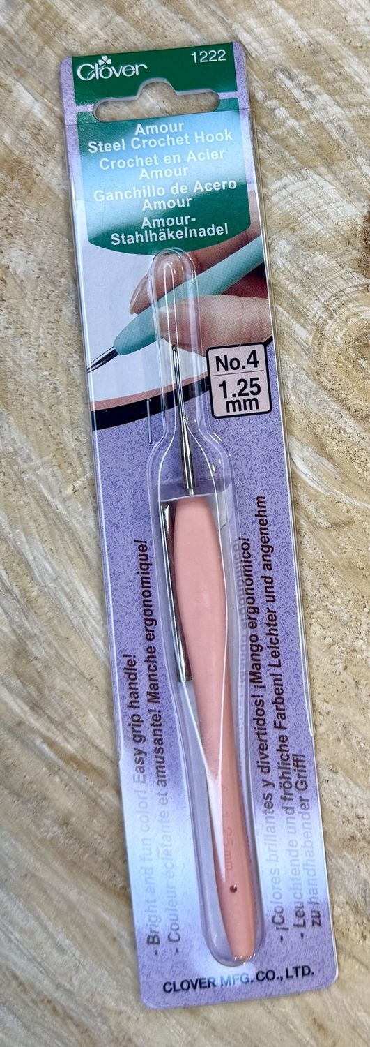 5.5" Amour Steel Hook 4 (1.25mm)