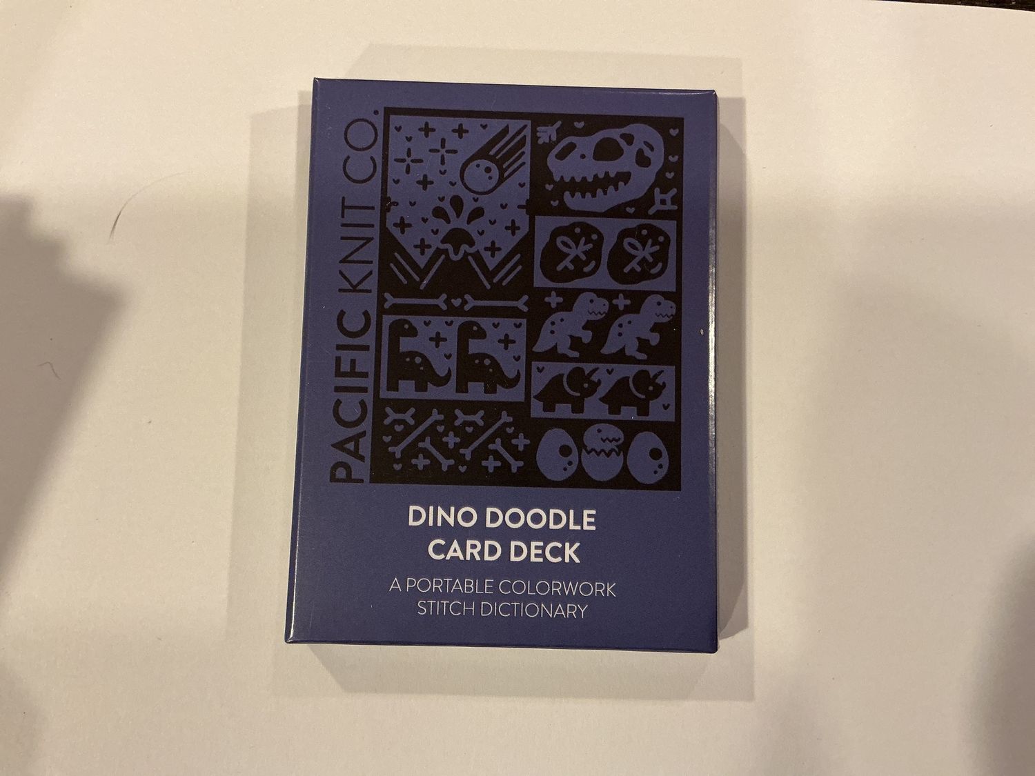 Dino Doodle Deck Pattern