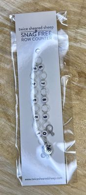 Row Counter Chain Large Circle Sheep