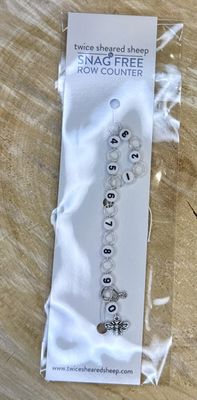 Row Counter Straight Medium Silver Bee