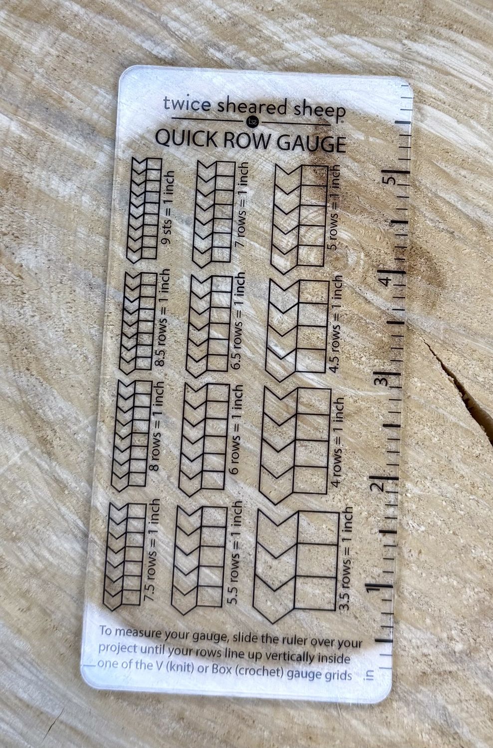 Quick Row Gauge