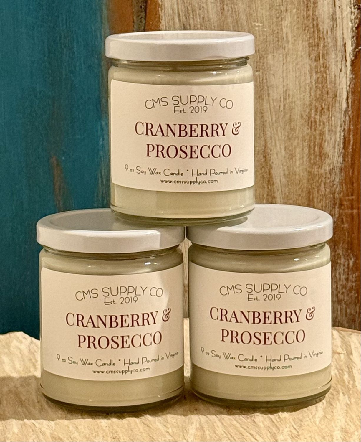 Cranberry &amp; Prosecco Candle