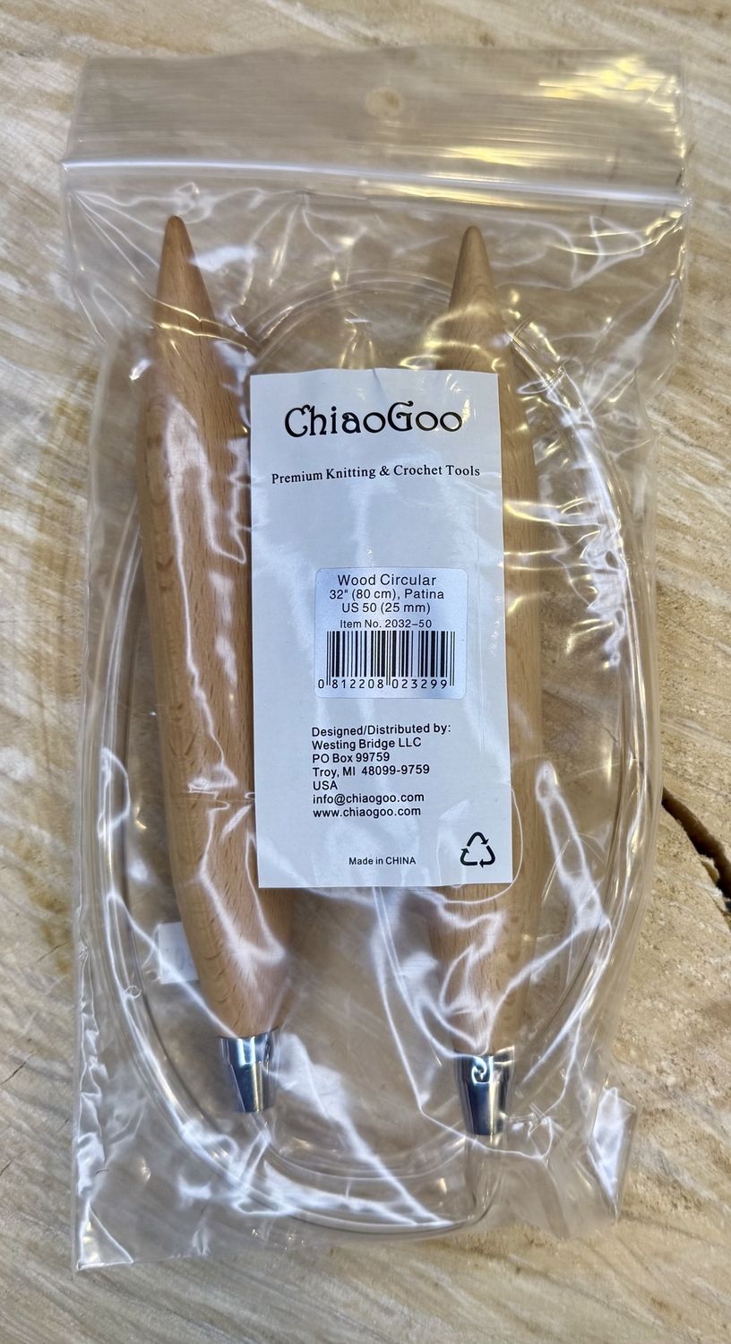 Bamboo Circular 32” US 50
