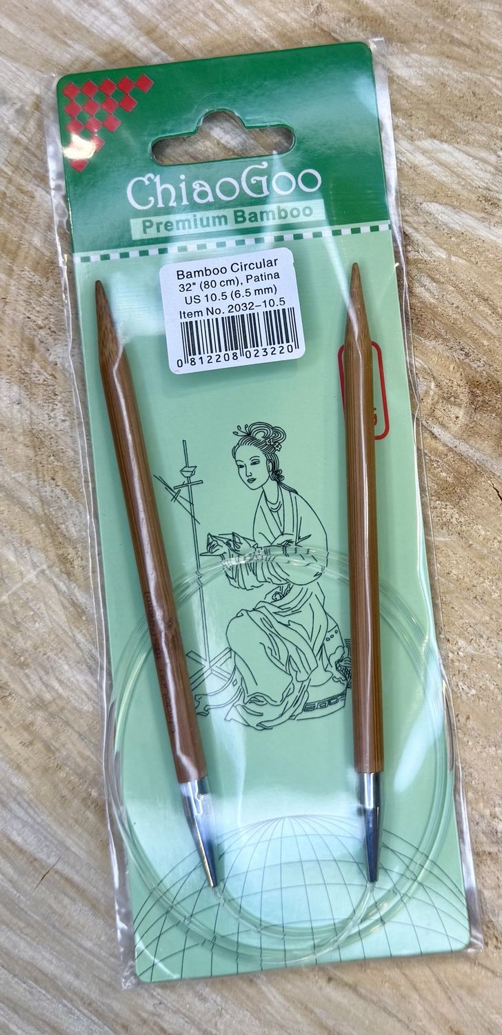 Bamboo Circular 32” US 10.5
