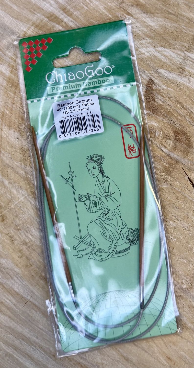Bamboo 40” 2.5 US (3mm)