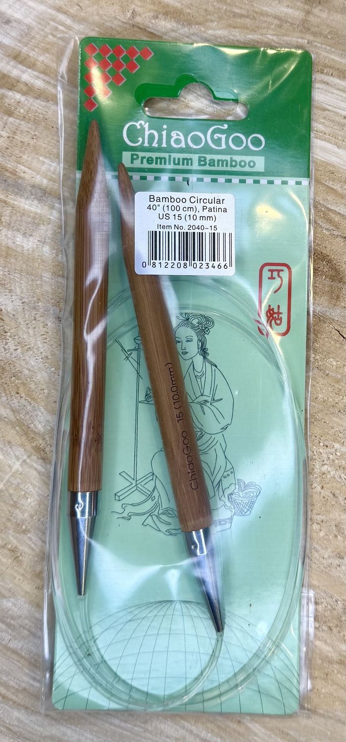 Bamboo 40” 15 US (10mm)