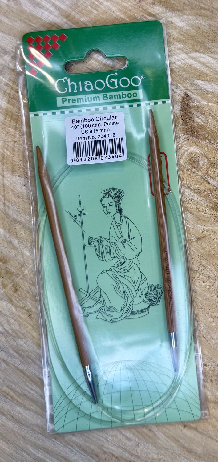 Bamboo 40” 8 US (5mm)