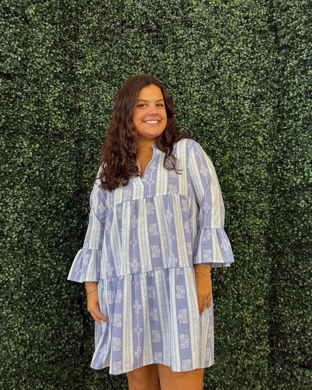 Michelle McDowell Santorini Blue Morgan Dress