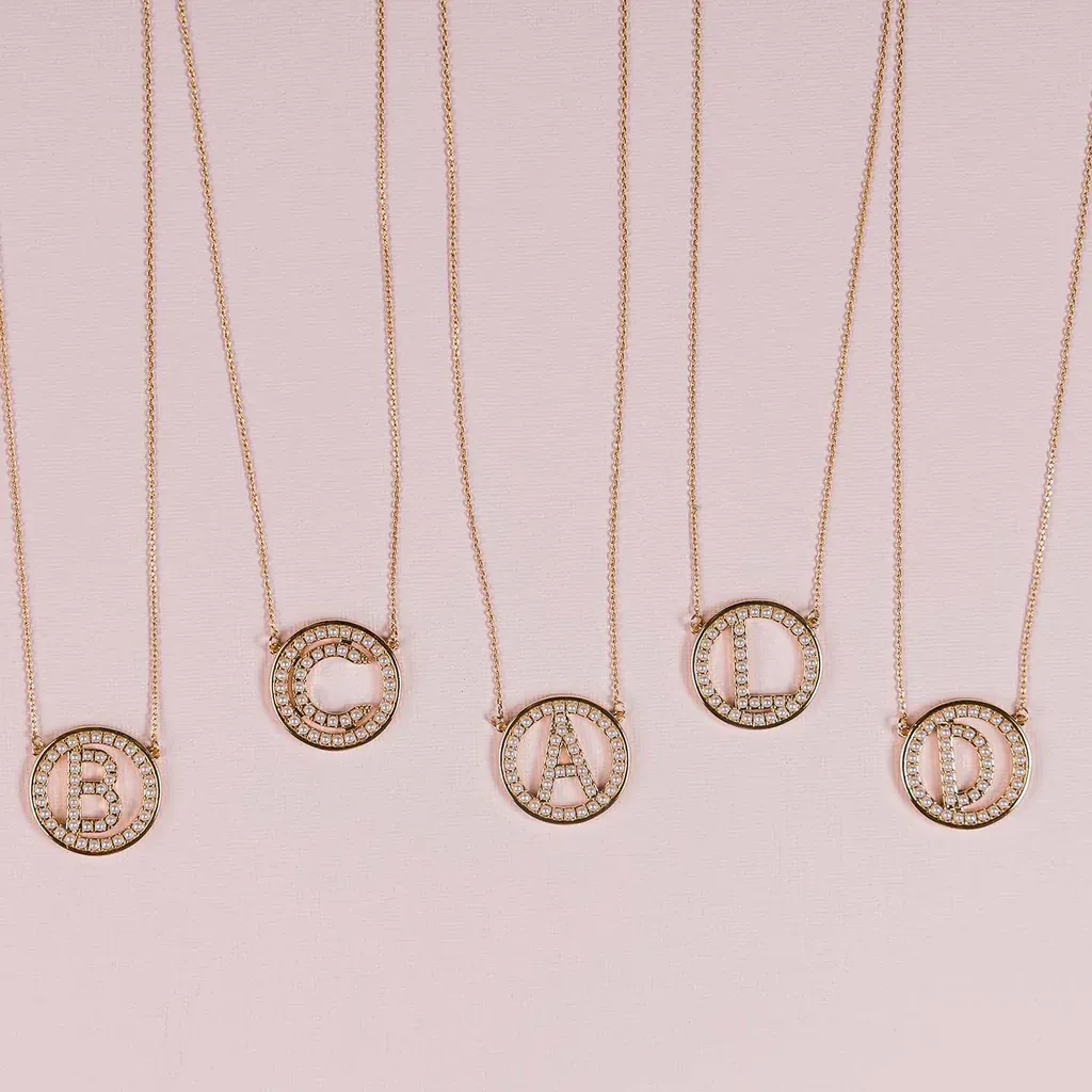 Michelle McDowell Lucy Initial Necklace