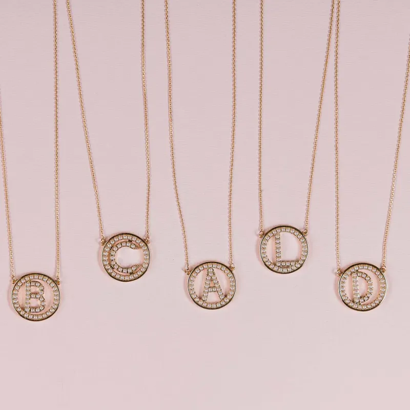 Michelle McDowell Lucy Initial Necklace