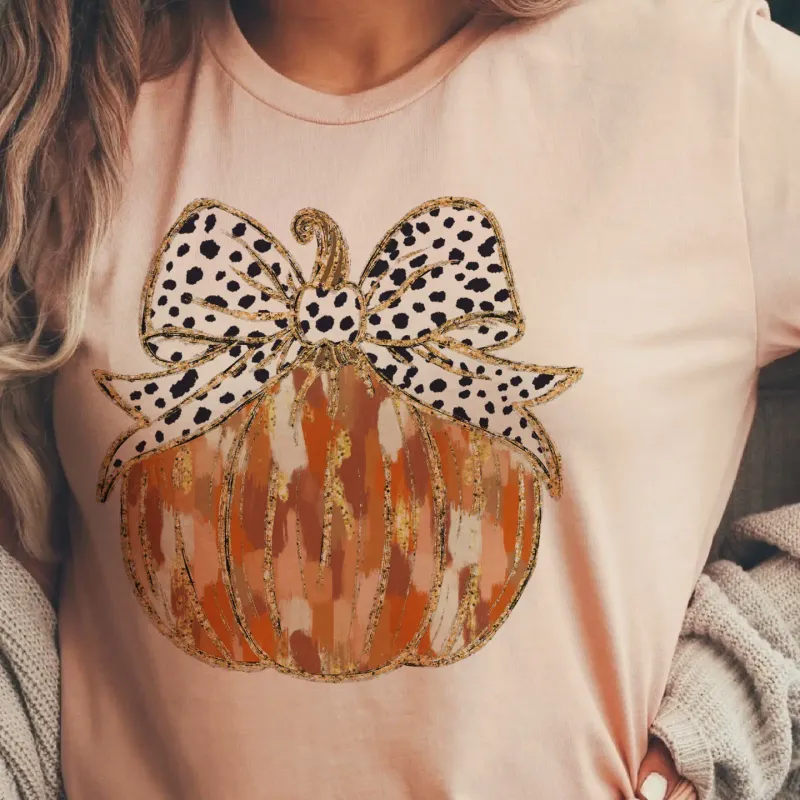 Pumpkin Bow T-Shirt