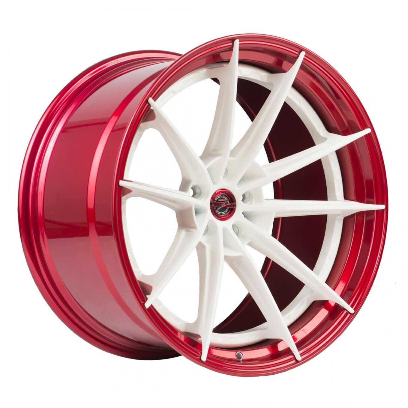 ZP.MODULAR 1 5x120 White center / Candy red lip