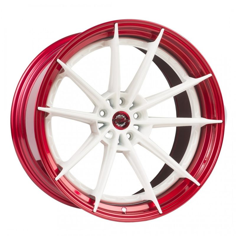 ZP.MODULAR 1 5x112 White center / Candy red lip