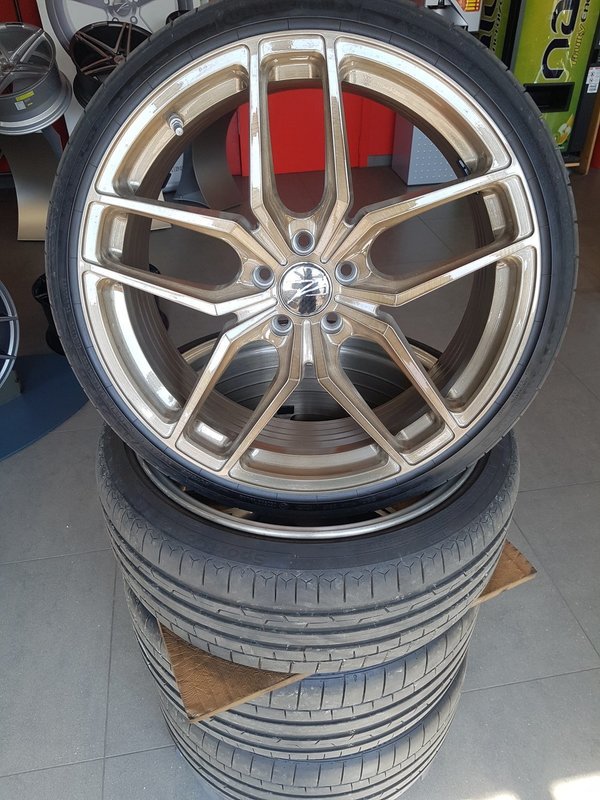 Set ZP2.1 Liquid Bronze 20&quot; with Continental CSC6