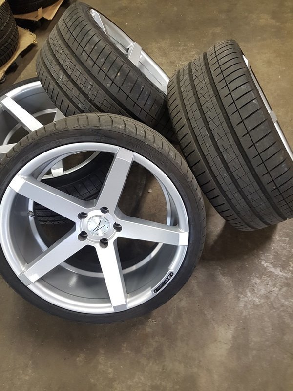 Set ZP6.1 Sparkling Silver 20&quot; voor BMW M3/M4
