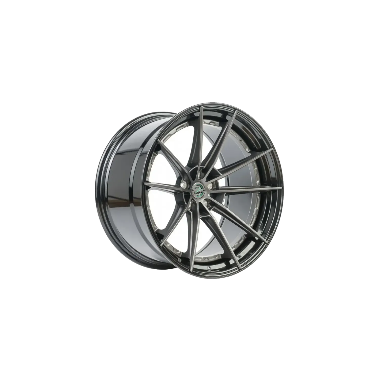 ZP.MODULAR 1 Matte Gunmetal Center - Gloss Black Lip