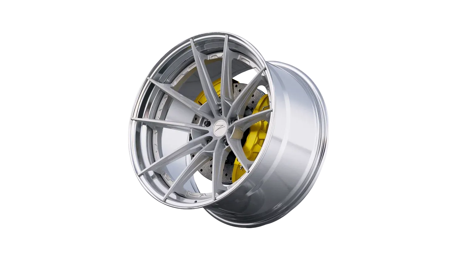 ZP.MODULAR 1 Gloss Silver Center - Polished Lip