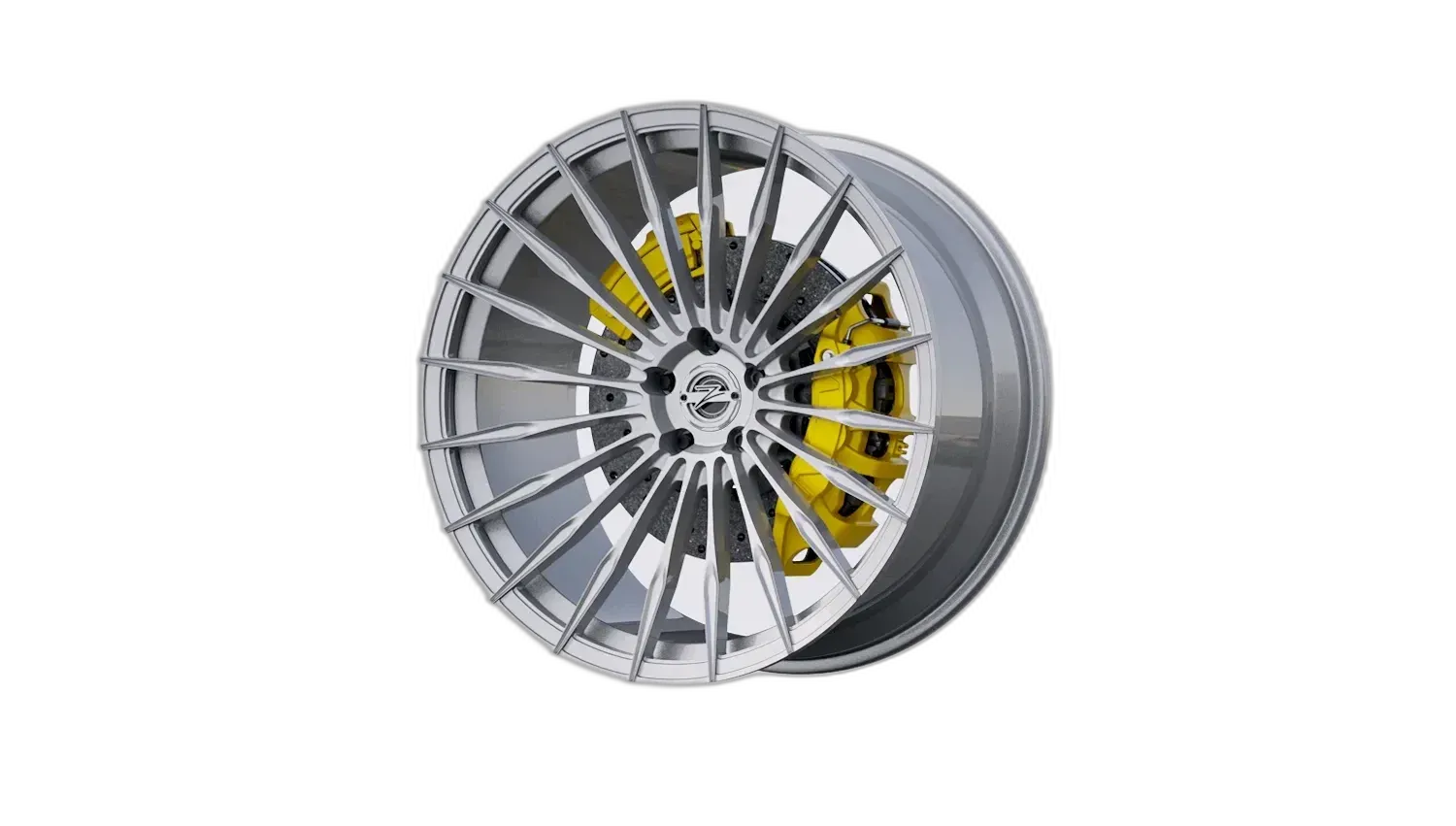 ZP.MONO 1 Sparkling silver