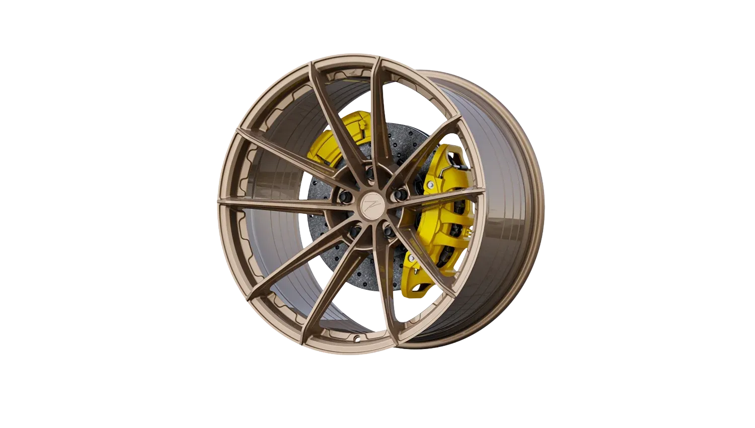 ZP.MONO 2 Ultra Concave Champagne nuggets