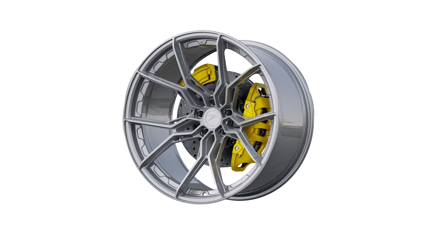 ZP.MONO 3 Sparkling silver