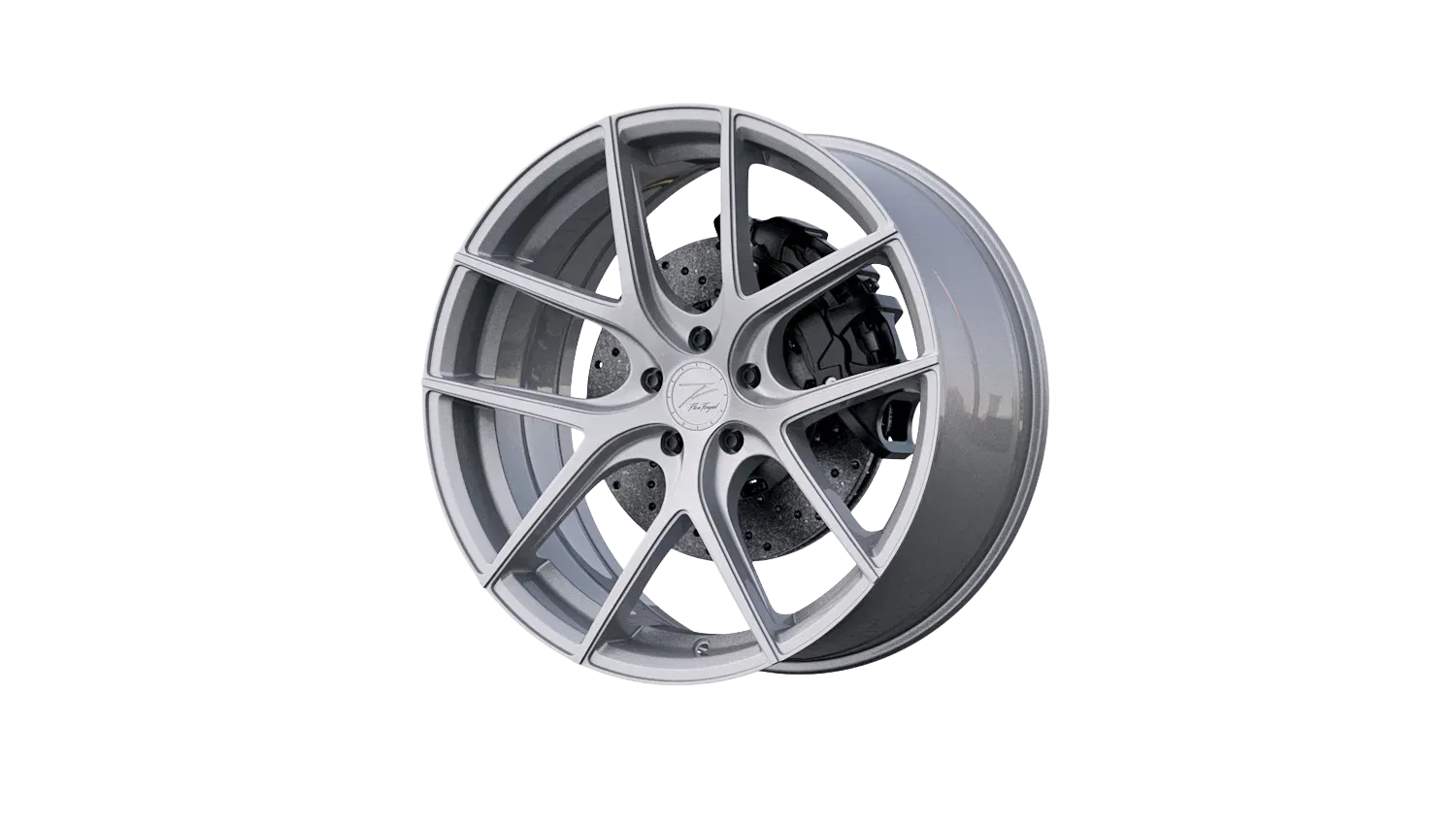 ZP9.1 Flowforged Sparkling silver