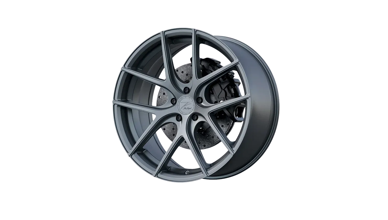 ZP9.1 Flowforged Matte gunmetal