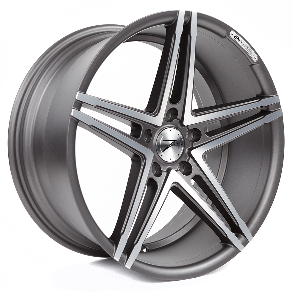 Z-Performance ZP4.1 8.5x19 ET45 5x112 Matte Gunmetal Polish