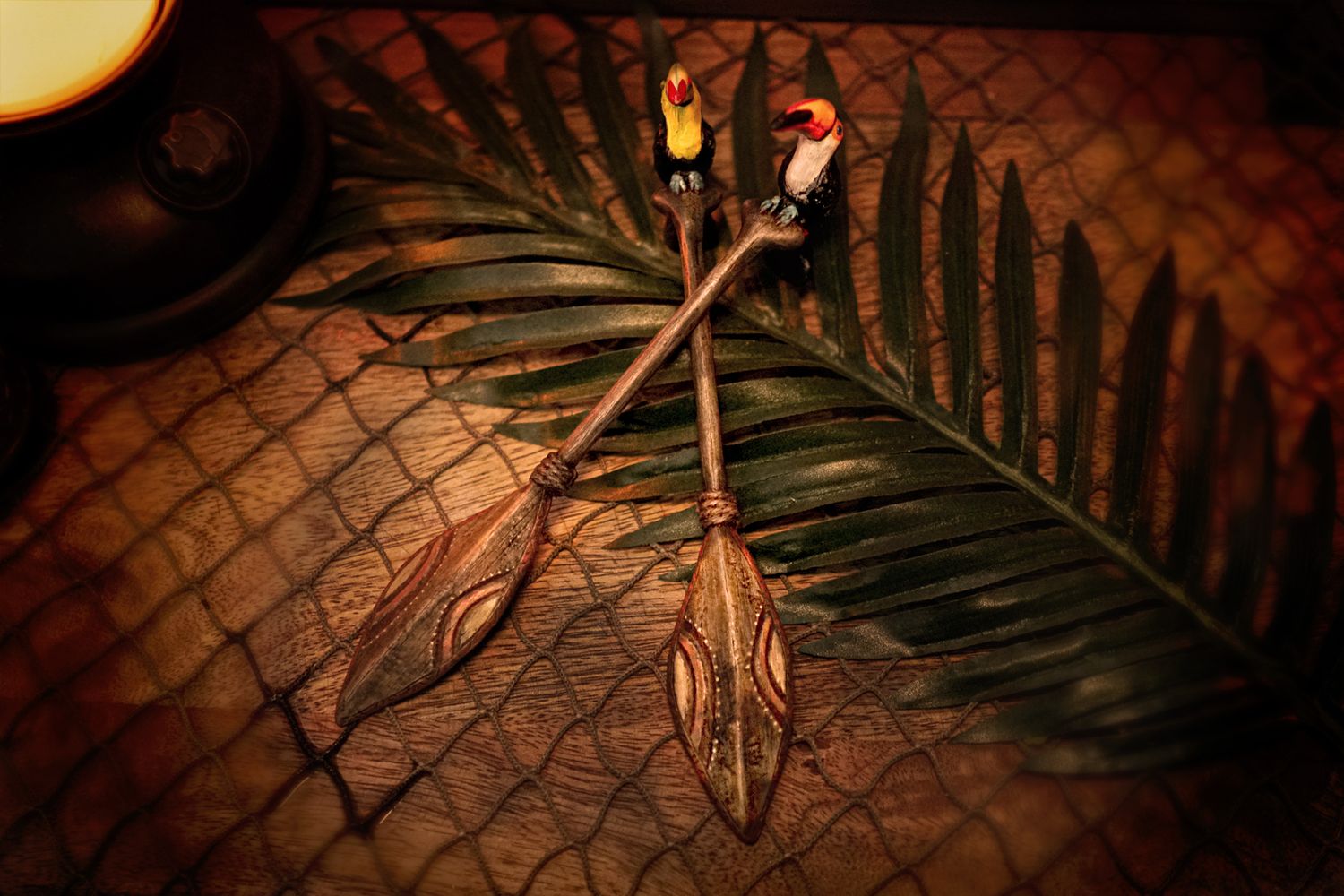 Adventure Toucan Swizzle Stick