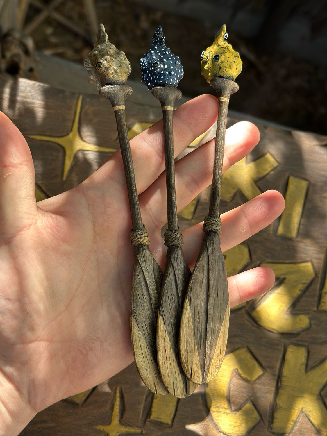 Puffer Fish Swizzle Stick