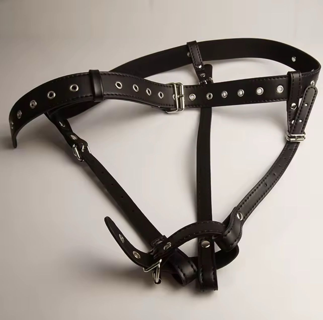 Leather Orgasm Harness
