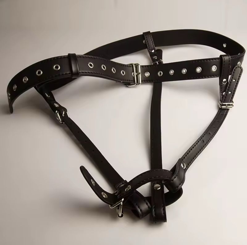 Leather Orgasm Harness