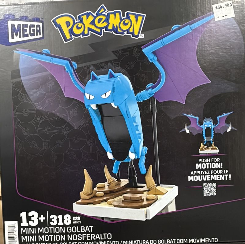 Mega Bloks - Pokemon: Mini Motion Golbat