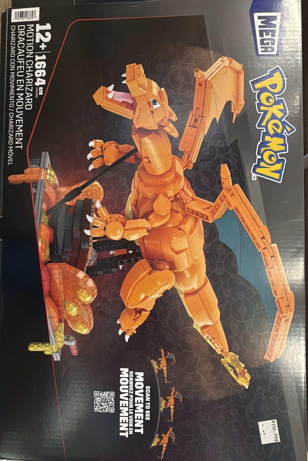 Mega Bloks - Pokemon: Build with Motion Charizard