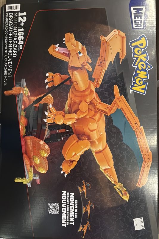 Mega Bloks - Pokemon: Build with Motion Charizard