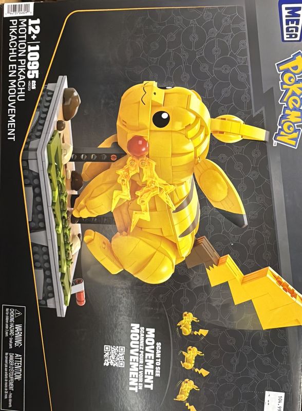 Mega Bloks - Pokemon: Build with Motion Pikachu