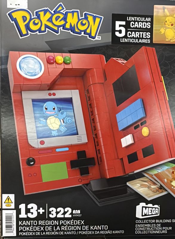 Mega Bloks - Kanto Region Pokedex
