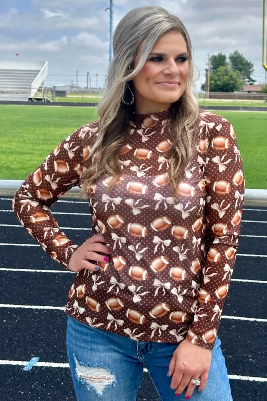 Game Day Vibes Mesh Top