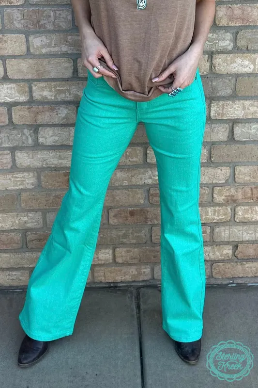 Walking West Denim Pink Long