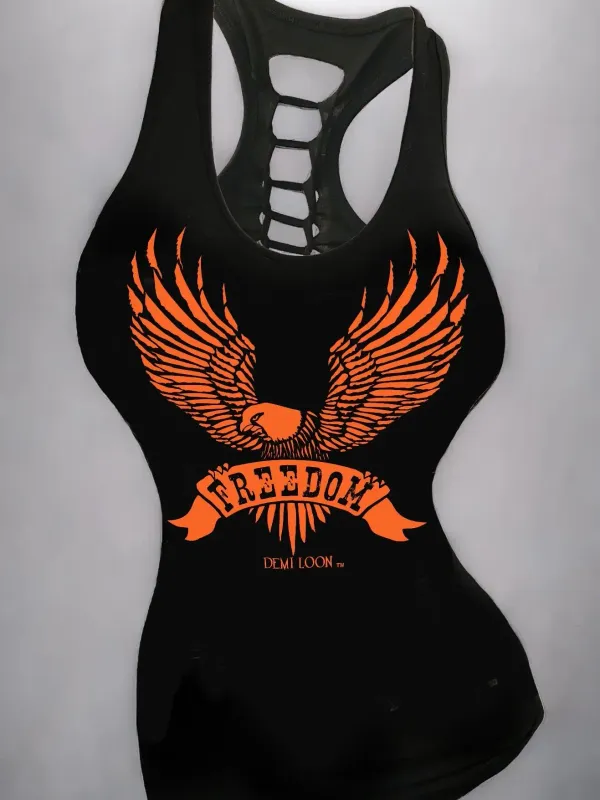 Freedom Eagle Sexy Biker Tank